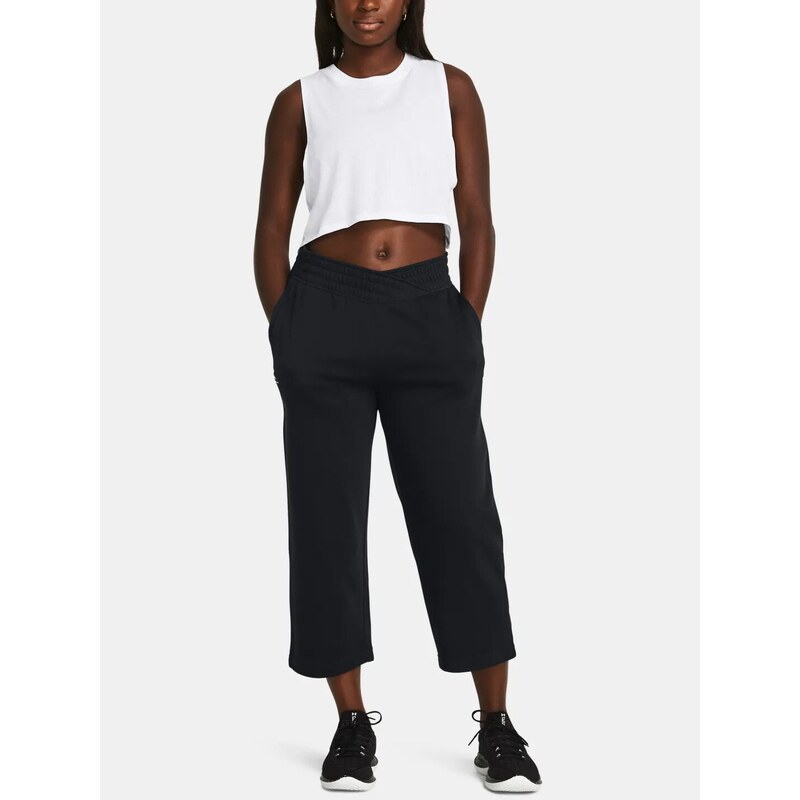 Dámské tepláky Under Armour Rival Terry Crop Wide Leg