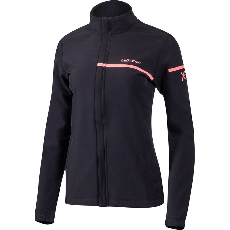 Dámská běžecká bunda KLIMATEX Taga Black L 101285942