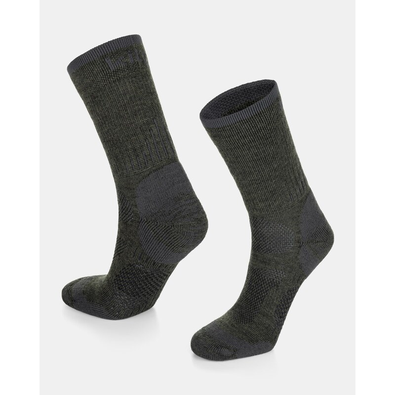 Unisex outdoorové ponožky Kilpi MIRIN-U tmavě zelená