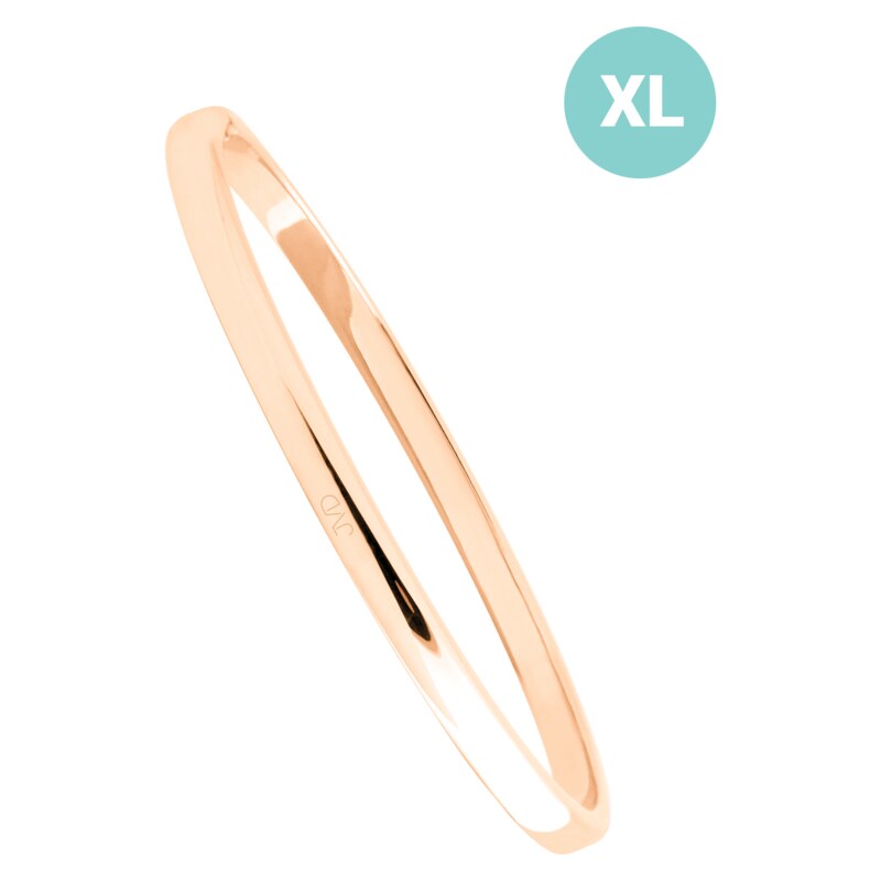 JVD Dámský ocelový rose gold náramek pevný JGB5RXL 86083402