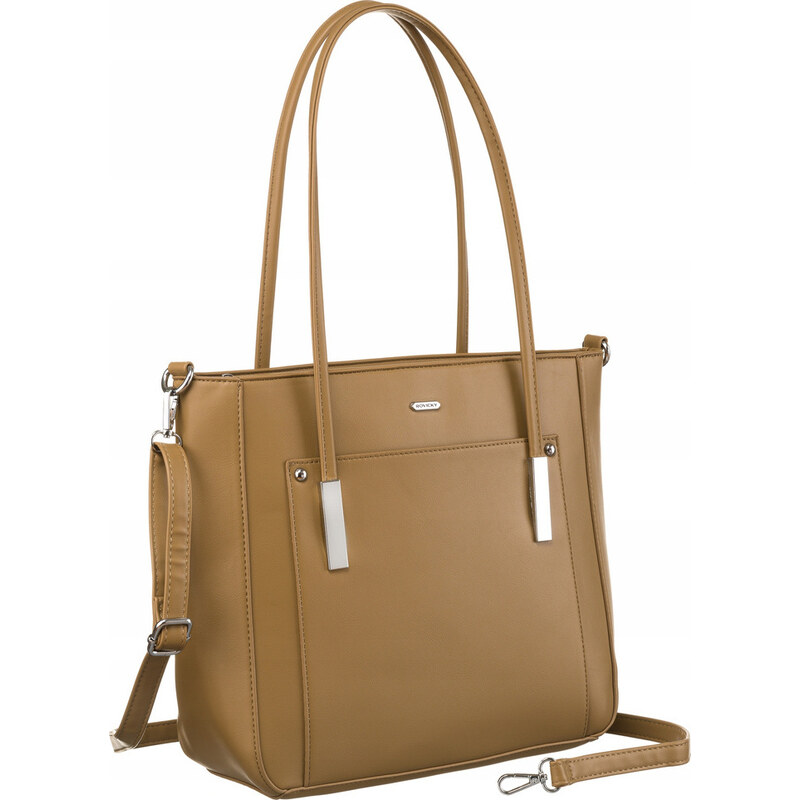 Rovicky tmavě béžová shopper kabelka