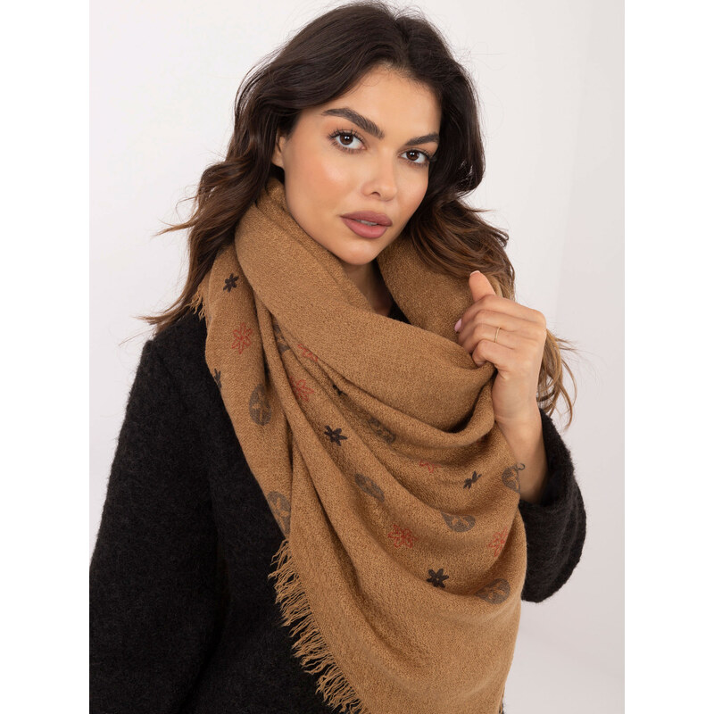 Factory Price Scarf-AT-SZ-23504.93P-camel