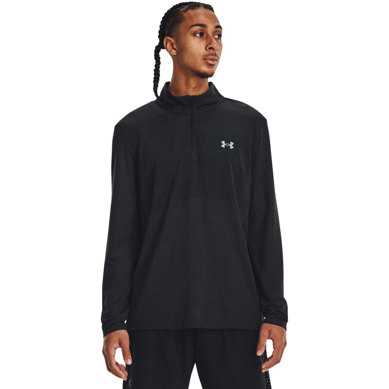 Pánské tričko/lehká mMikina Under Armour Seamless Stride 1/4 Zip
