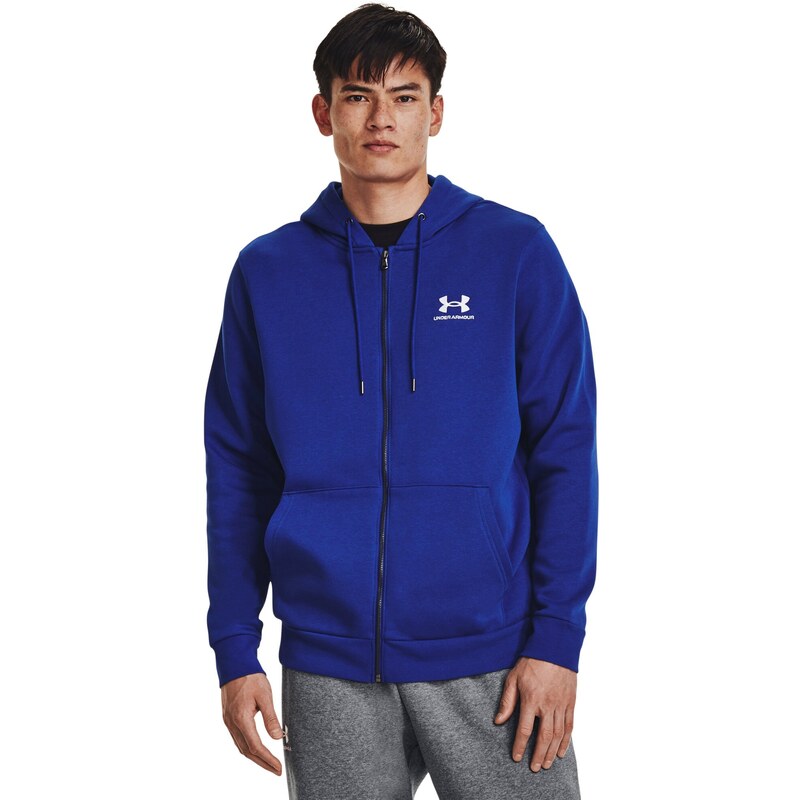 Pánská mMikina Under Armour Essential Fleece FZ Hood