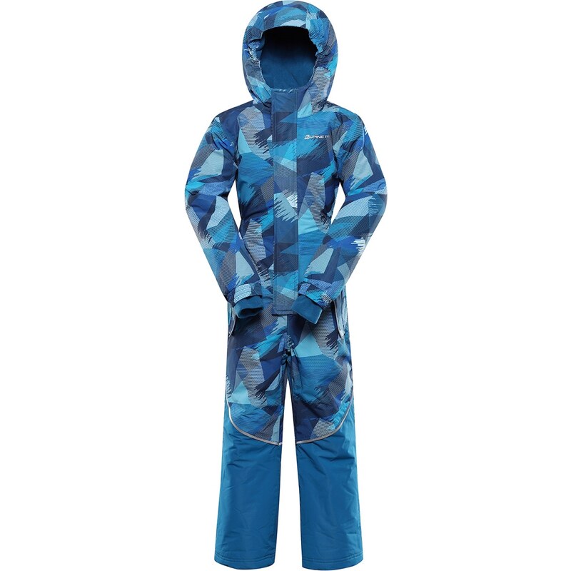 Dětská kombinéza s membránou ptx snow ALPINE PRO KIREMO modrá 101316526