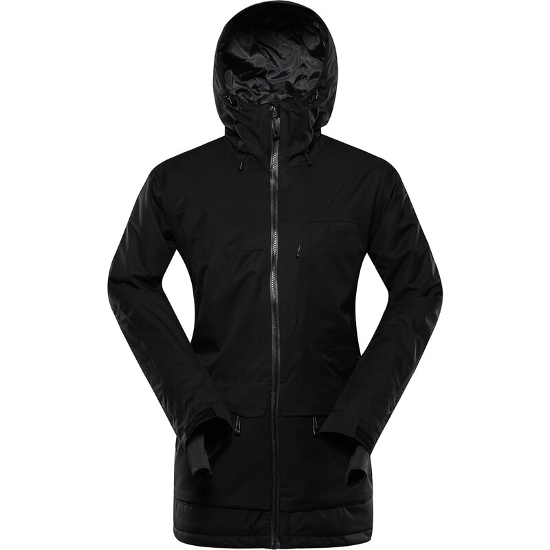 Dámská lyžařská bunda s membránou ptx snow ALPINE PRO GARGA černá 101316531