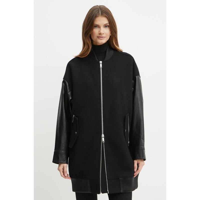 Vlněná bomber bunda MICHAEL Michael Kors