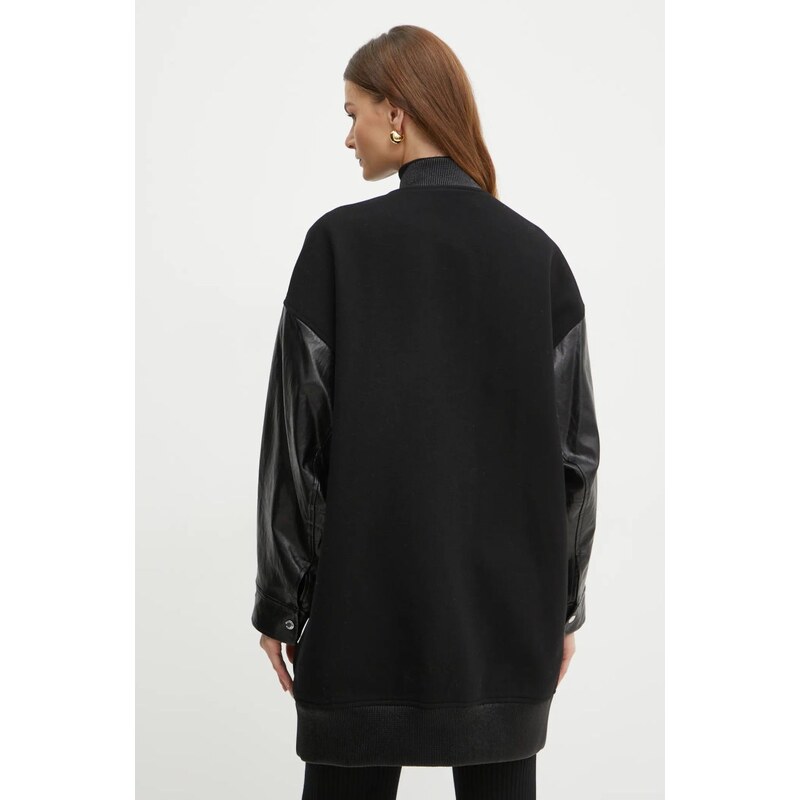 Vlněná bomber bunda MICHAEL Michael Kors