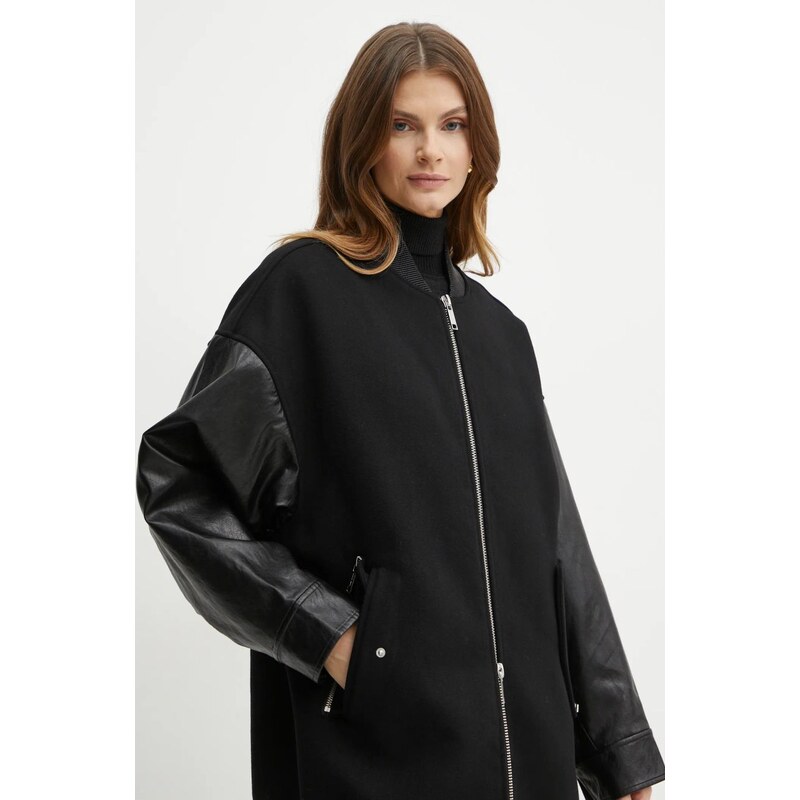 Vlněná bomber bunda MICHAEL Michael Kors