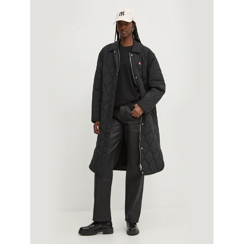 Tommy Jeans dámská černá bunda