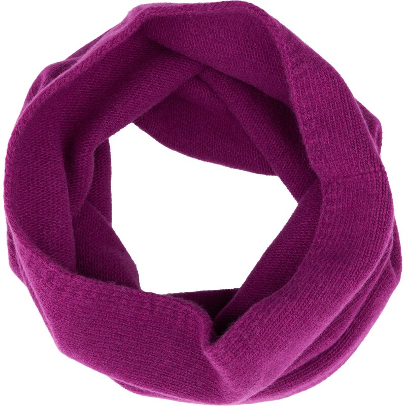 Vlnka Vlněný nákrčník Supersoft Merino s kašmírem Komin fialová 101331481