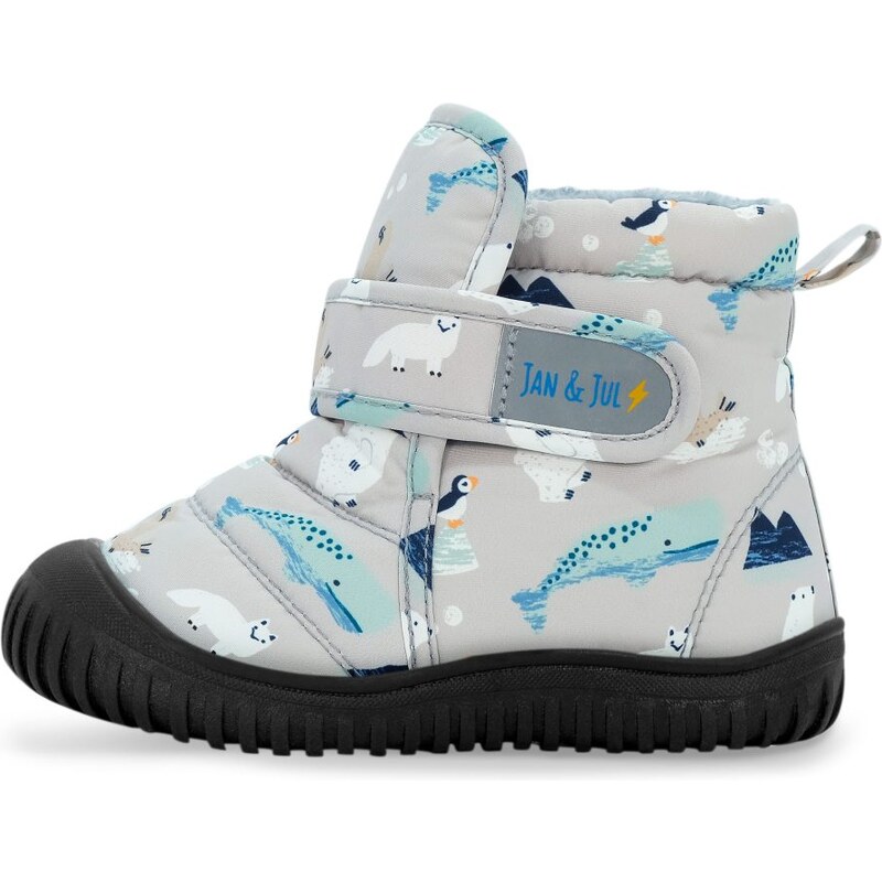 Dětské zimní boty Jan & Jul / Toasty-Dry Booties Polar Pals 100282824