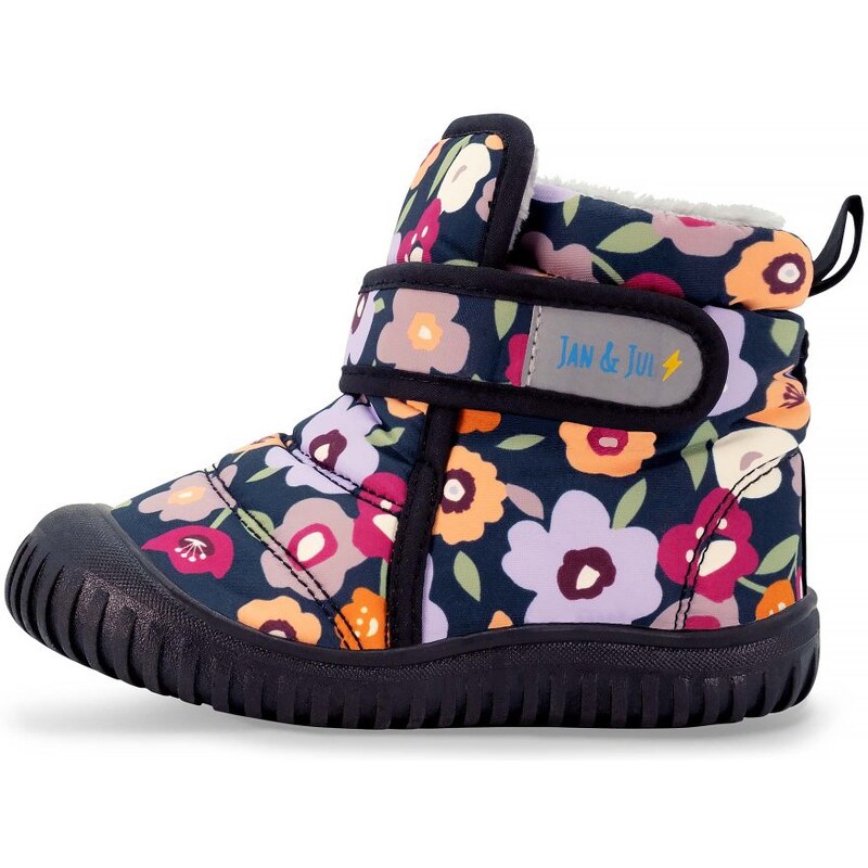 Dětské zimní boty Jan & Jul / Toasty-Dry Booties Winter Flowers 100282826
