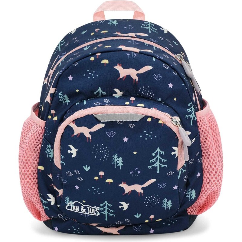 Dětský mini batoh Jan & Jul - Navy Forest 100288746