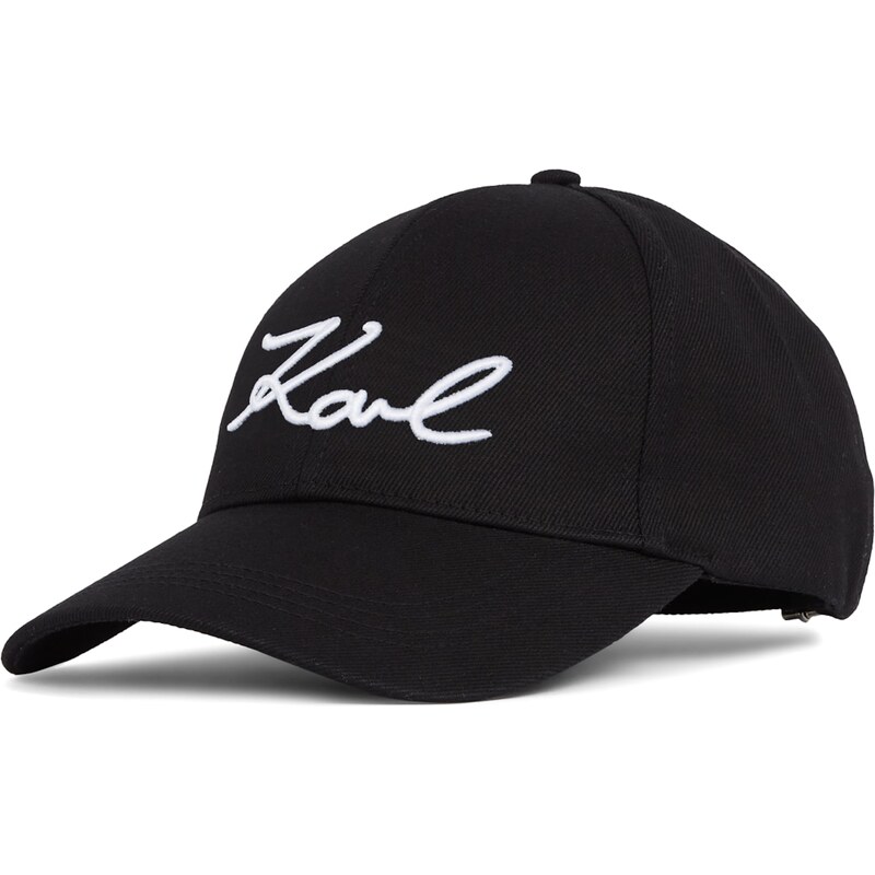 Karl Lagerfeld Kšiltovka černá / bílá 101613601