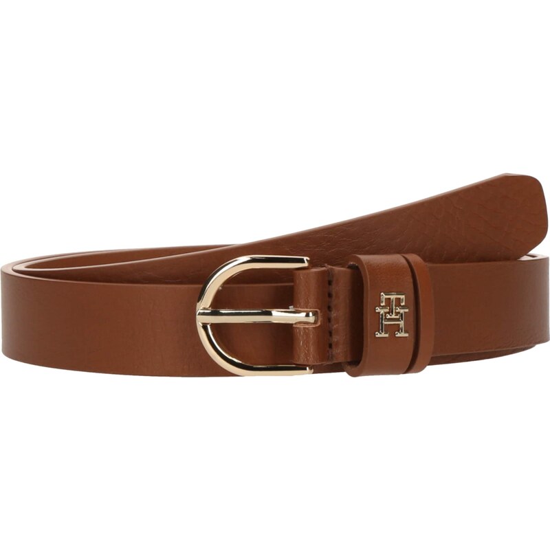 TOMMY HILFIGER Opasek ESSENTIAL EFFORTLESS karamelová
