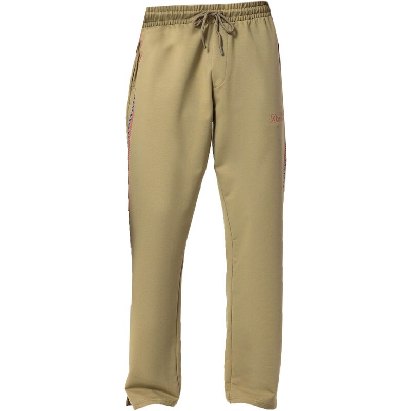 VAMOS CLO Kalhoty hnědá / khaki / oranžová