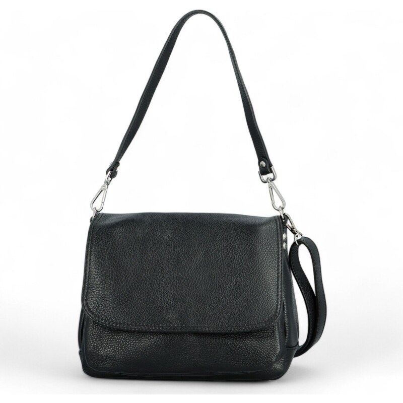 Delami Vera Pelle Stylová dámská kožená crossbody kabelka Keolla