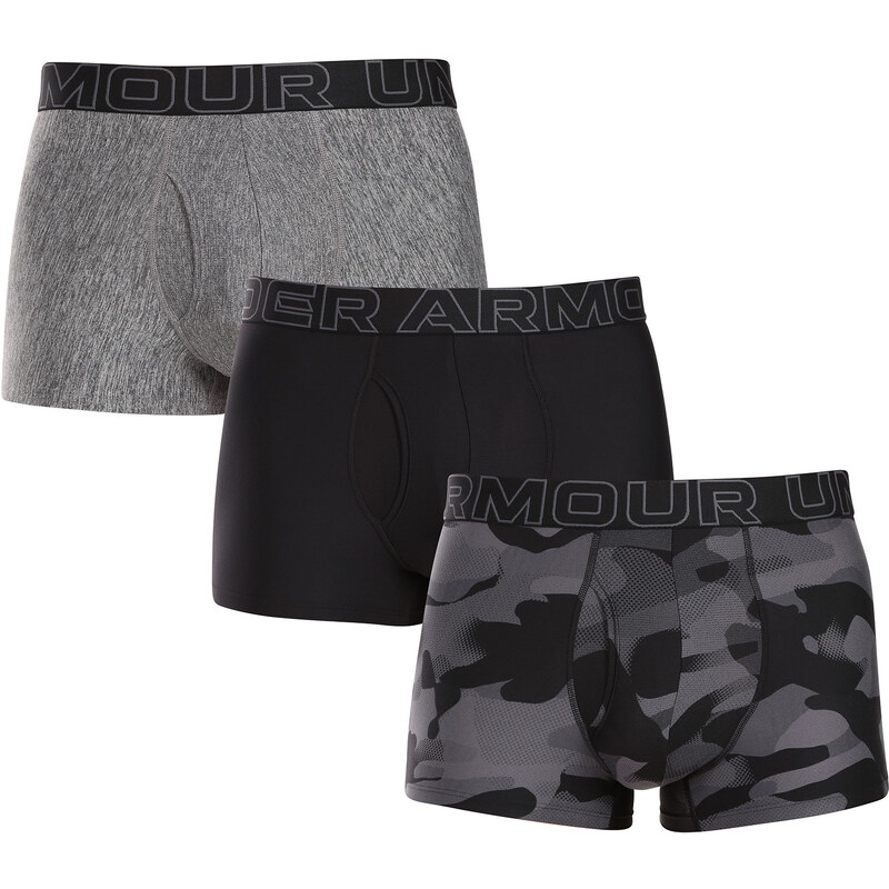 3PACK pánské boxerky Under Armour vícebarevné (1383883 001)