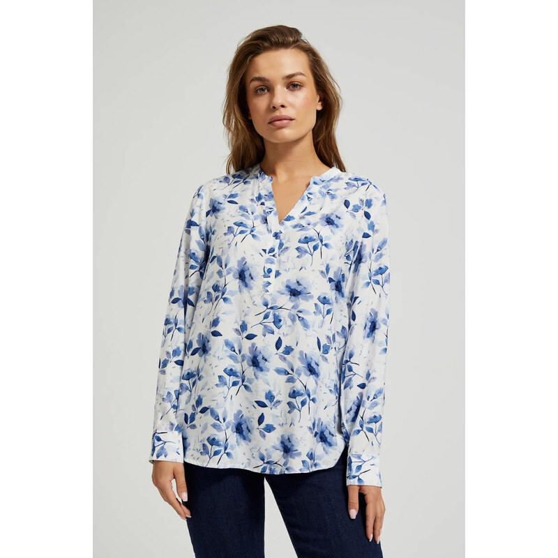 Marisse Womens Shirt Z-Ko-4510 White
