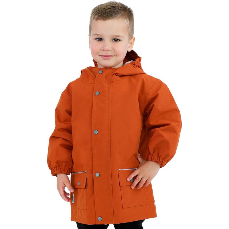 Nepromokavá bunda Jan & Jul - Cozy - Terracotta 100281982