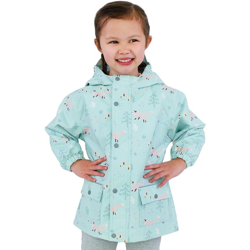 Nepromokavá bunda Jan & Jul - Cozy - Minty Forest 100281988