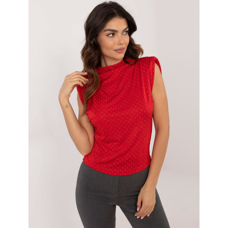 Italy Moda Blouse-DHJ-BZ-19978.95-red