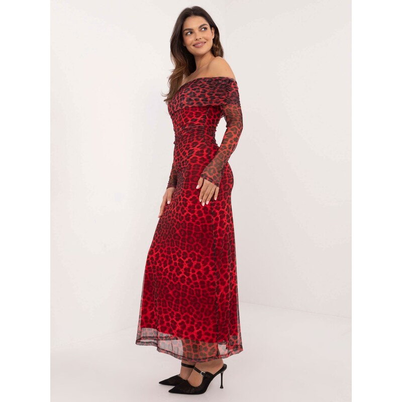 Italy Moda Dress-DHJ-SK-18702.40-red