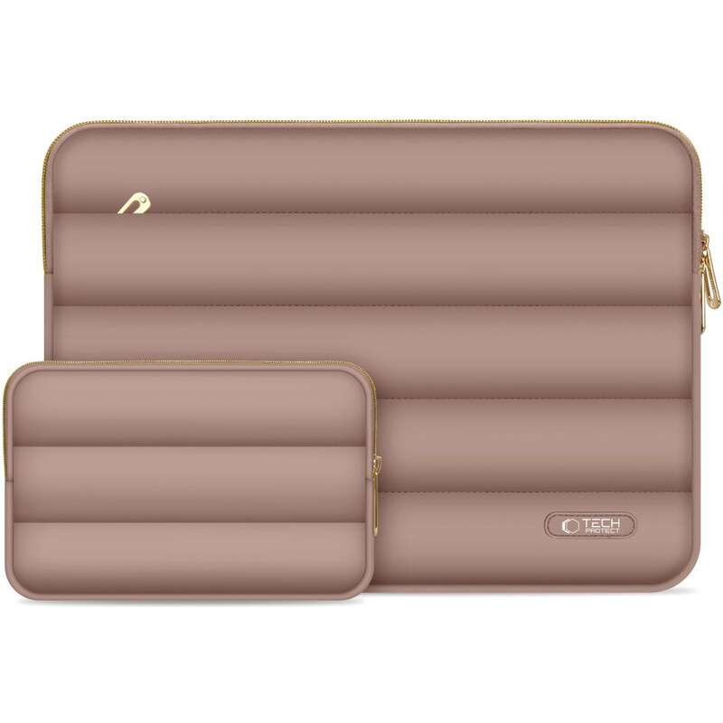 Pouzdro na notebook - Tech-Protect, 15-16 Puffy Walnut