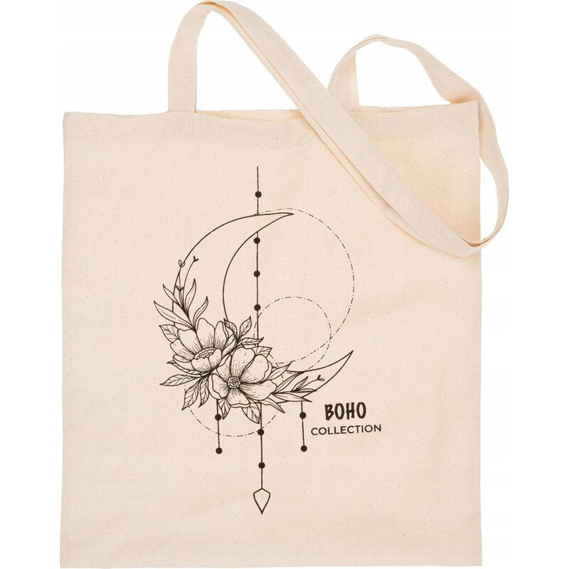 BASIC Bavlněná nákupní taška Boho collection [DH] EKO