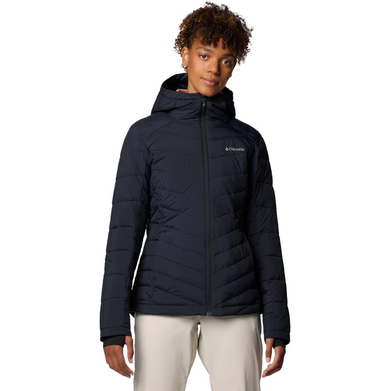 černá dámská prošívaná bunda Columbia Joy Peak II Hooded Jacket