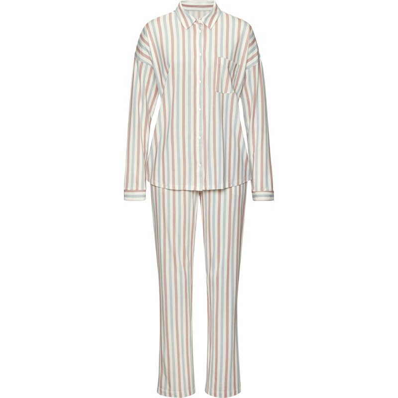 VIVANCE Pyžamo modrá / pink / bílá 104225800