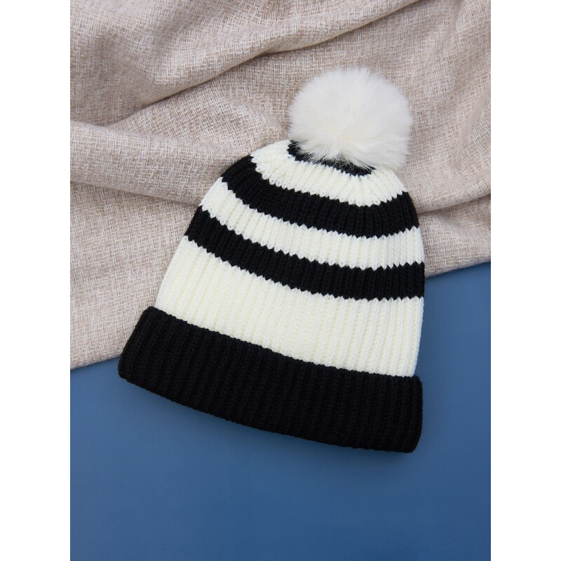 Sinsay - Čepice beanie - černá