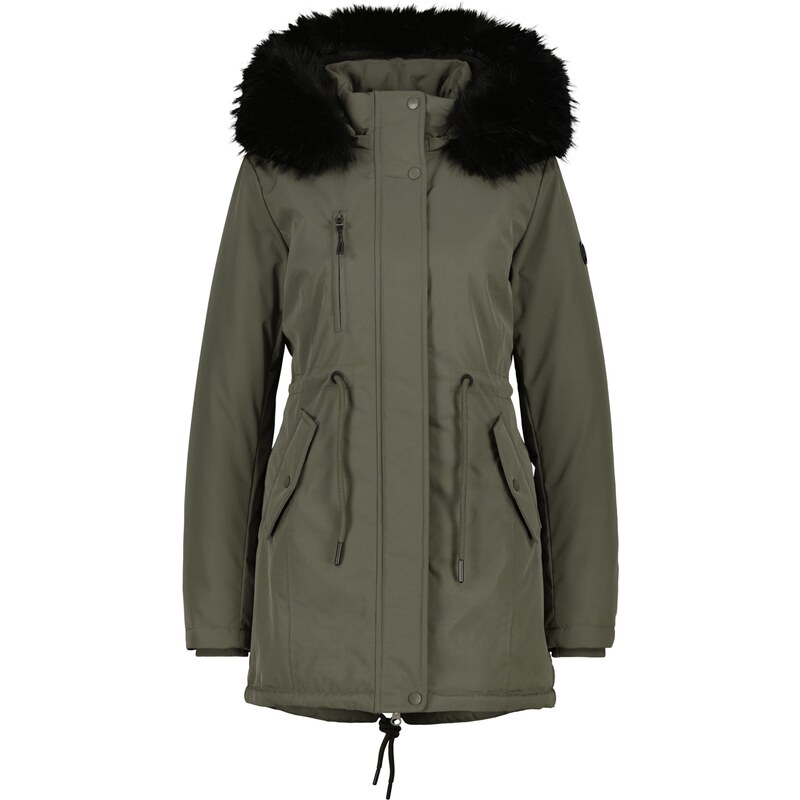 alife & kickin Zimní parka Kiersey olivová / černá 102710247