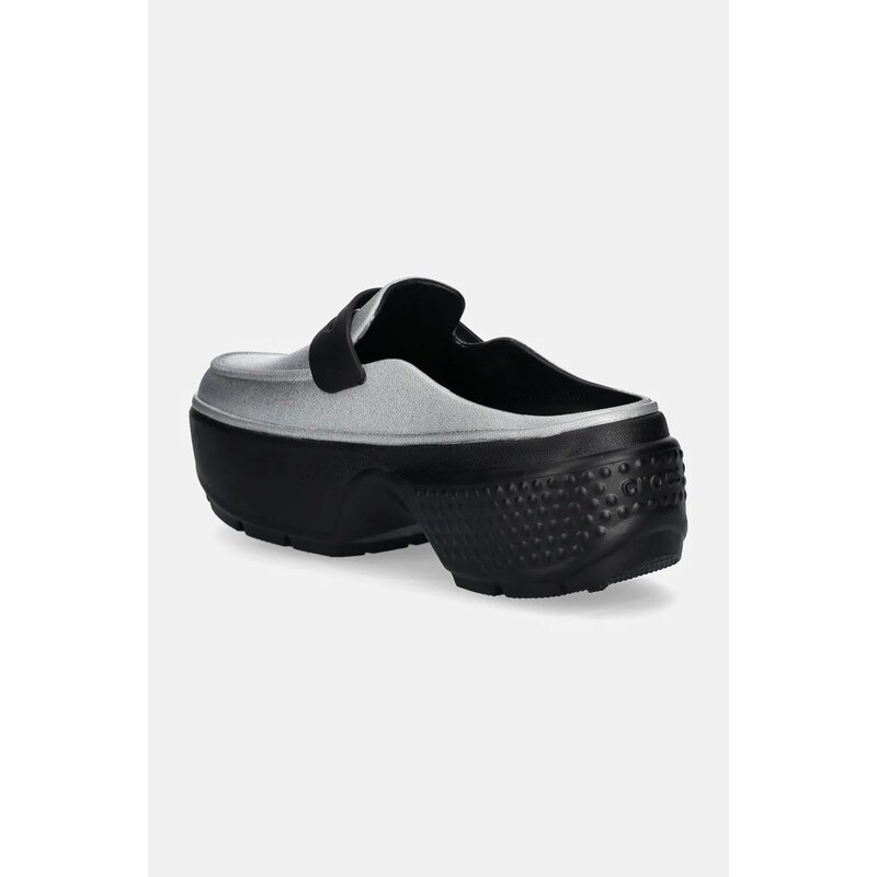 Pantofle Crocs Stomp Metallic Loafer Clog