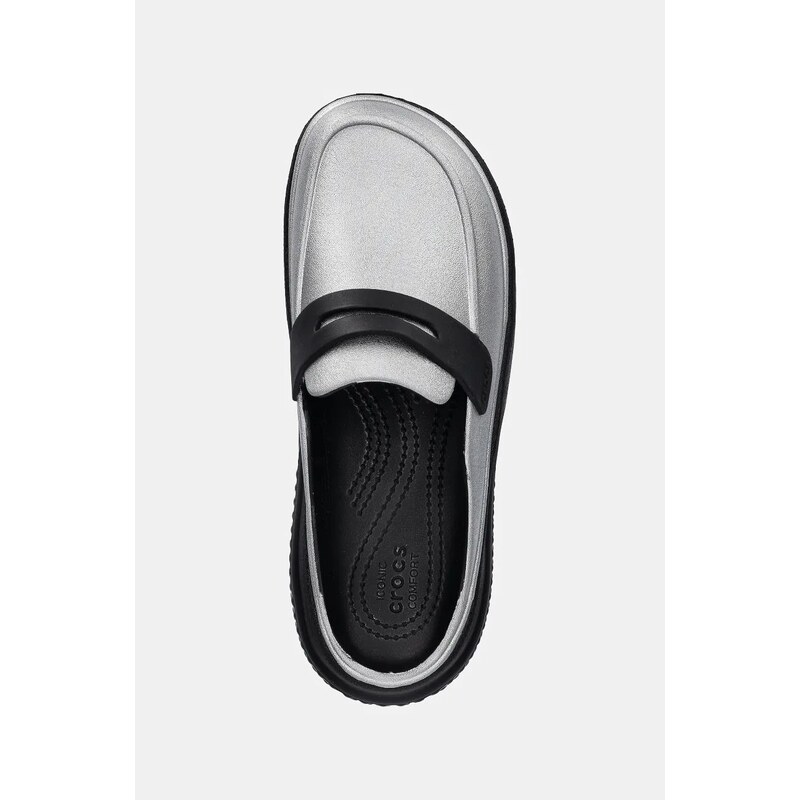 Pantofle Crocs Stomp Metallic Loafer Clog