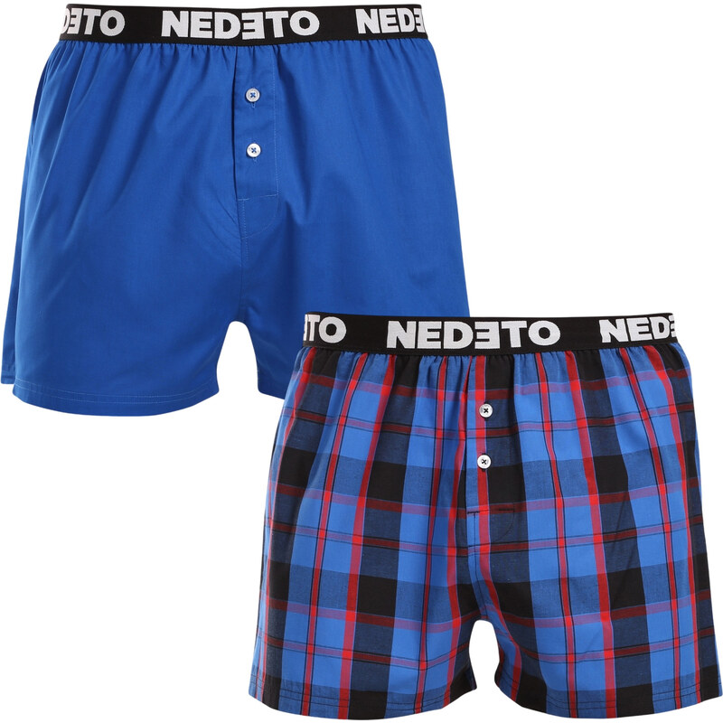 2PACK pánské trenky Nedeto vícebarevné (2NTC011) 3 101735960