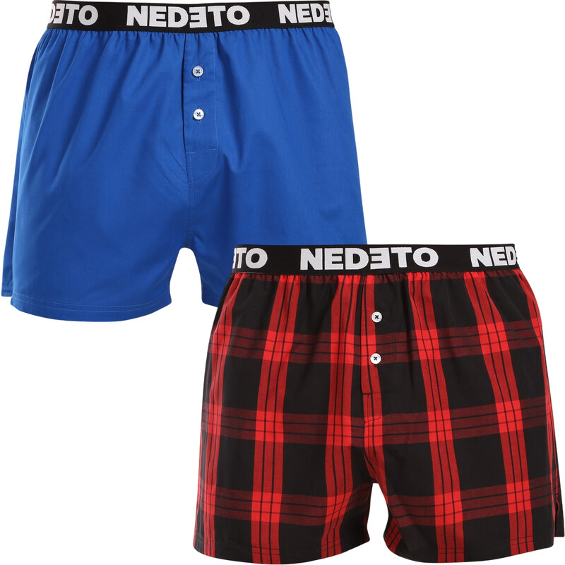 2PACK pánské trenky Nedeto vícebarevné (2NTC010) 3 101757238