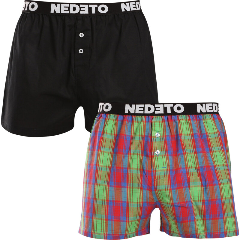 2PACK pánské trenky Nedeto vícebarevné (2NTC003) 3 101735968