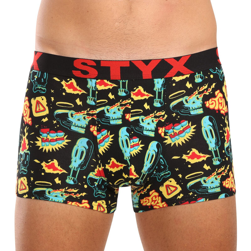 Pánské boxerky Styx art sportovní guma nadrozměr toohot (R1458)