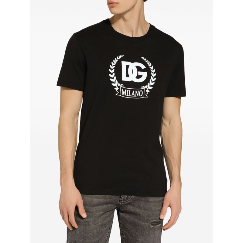 DOLCE & GABBANA Maison Black tričko