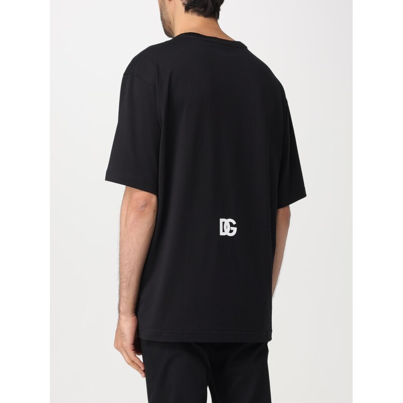 DOLCE & GABBANA DG Monogram Black tričko