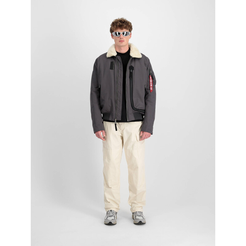Alpha Industries Bunda DA-3 Bomber vintage grey 100407614