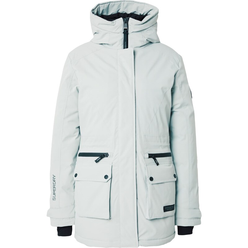 Superdry & Co Zimní parka City světle šedá