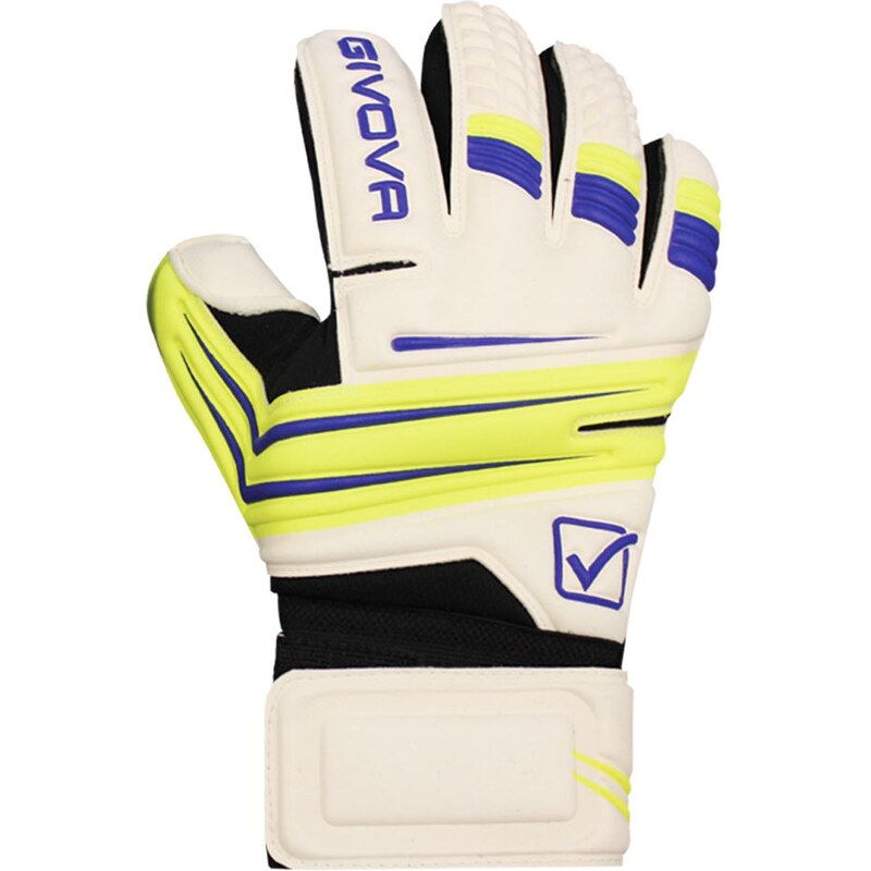 Brankářské rukavice GIVOVA Diamante blue-fluo yellow 10 101789860