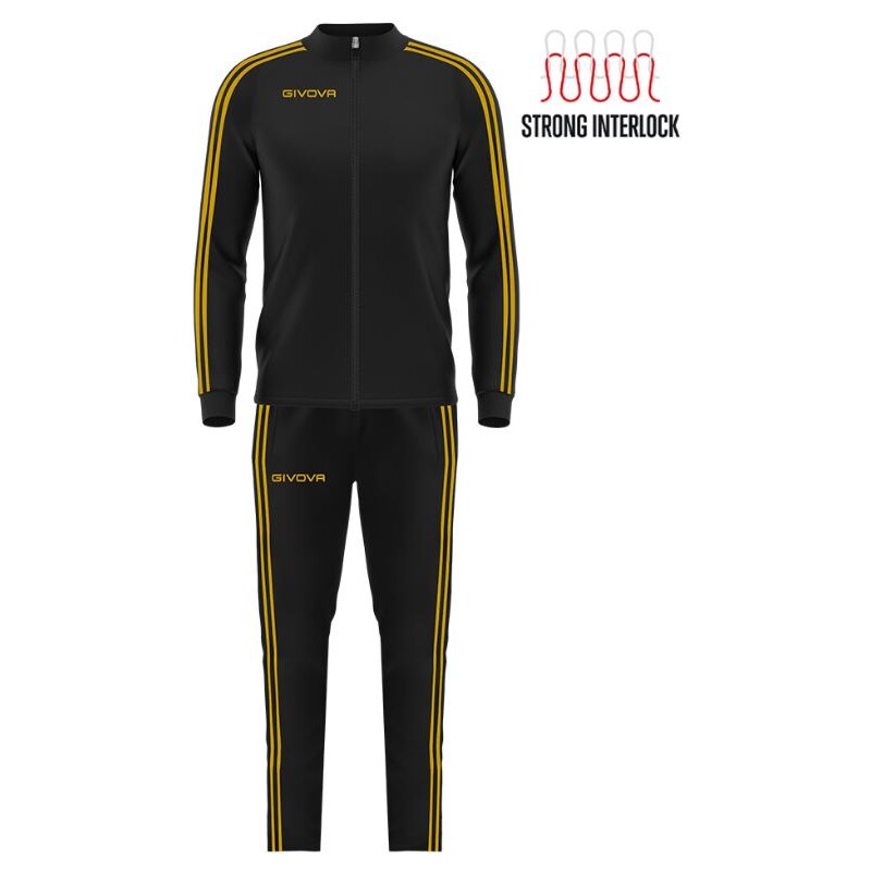 Dámská souprava GIVOVA Revolution Black-Gold 2XL 101789863