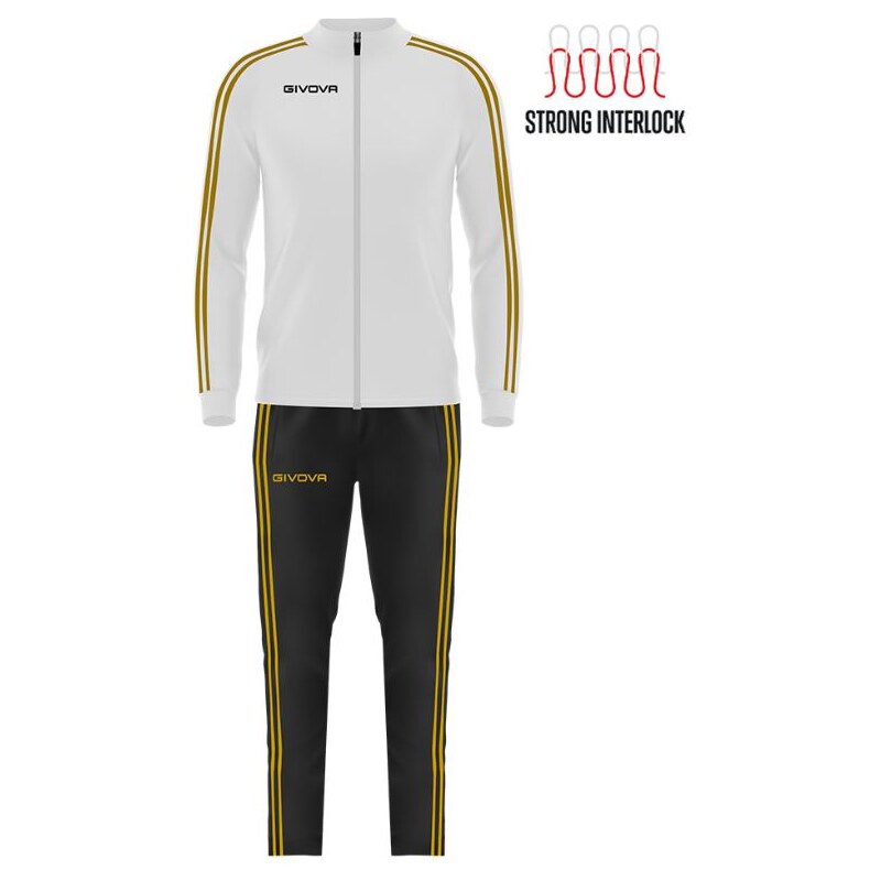 Dámská souprava GIVOVA Revolution White-Gold S 101789864