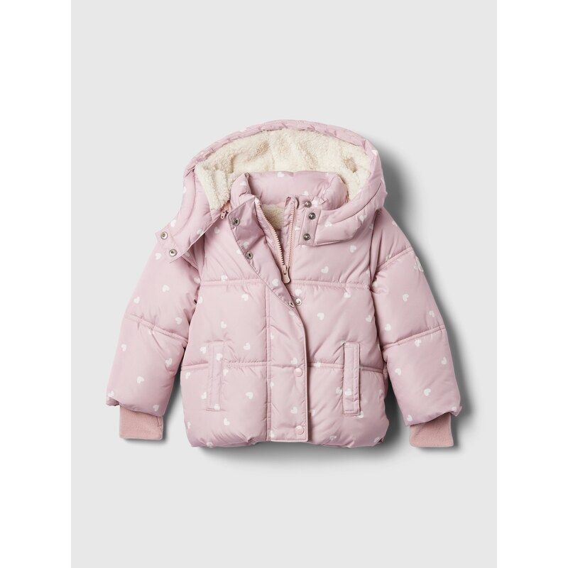 GAP Baby prošívaná nepromokavá bunda - Holky