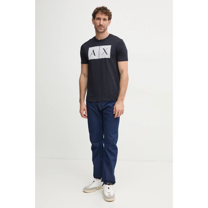 Bavlněné tričko Armani Exchange