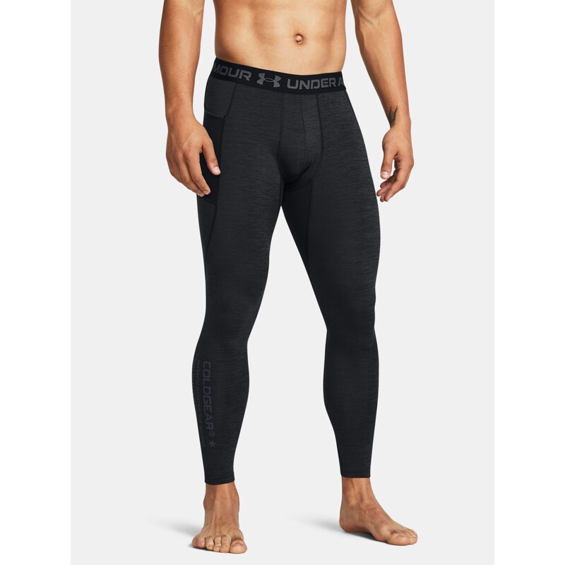 Legíny Under Armour UA CG Armour Twist Lgs-BLK